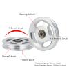 NDNCZDHC Fitness Pulley Wheel, Universal Aluminum Alloy Bearing Pulley Wheel for Exercise Strength Training Accessory(115mm) view 4