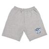 Brigham Young University Mens Sweat Shorts School Logo, Athletic Heather, Medium view 1