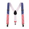 AWIBMK Baby Boys My First 4th of July Outfit Gentleman Necktie Shirt Stars Y Back Suspenders American Flag Stripes Shorts Independence Day Glasses Hat Patriotic Clothes Set Red Stars Stripe 6-7 Years view 4