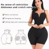 High-Rise Breasted Fake Ass Butt Lift Shapewear Control Thighs Slim Waist Training Shorts (S, Apricot) view 2