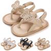 Little Bee 30a Spring And Summer Children Baby Todller Shoes Boys And Girls Sandals Pinch Toe Solid Baby Squeaky Sandals view 3