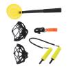 SPYMINNPOO Retractable Ice Safety Picks, Non Grip Crampons Emergency Equipment with Whistle Ice Picks Set for Ice Fishing view 2