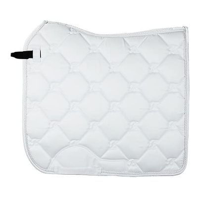Bates Dressage Saddle Pad Pony White