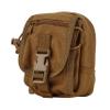 CAT Outdoors Tactical Belt Pouch for Men - EDC MOLLE Tactical Pouch Bag for Admin, Gadget, Utility, Cell Phone - Small Tactical Pouch - Belt/Vest Attachment Pouch (Coyote Brown) view 1