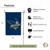 Desert Cactus Reinhardt University RU Garden Flag  19 x 12 inch Reinhardt Eagles Banner, For Outdoor Display and Events (Design 1) view 4