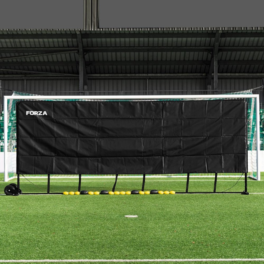 FORZA Large GK Ball Deflector - Goalkeeper Practice Equipment [Optional Upgrades] (with Wheels, Sight Screen)
