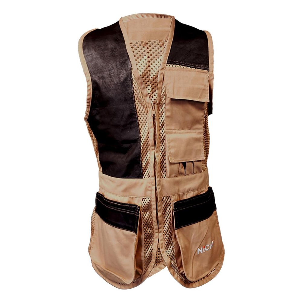 NICA Design6 2.0 Shooting Vest- Right Hand- Khaki (as1, alpha, x_l, regular, regular)