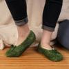 Adult Women Warm Cozy Fuzzy Soft Touch Slippers Non-Slip Lined Socks, Indoor Travel Home Slipper, Assortment D, Medium, 3 Pairs view 2