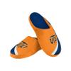 FOCO Men's NCAA 2022 Big Logo Color Edge Slipper, UTEP Miners, Small view 2