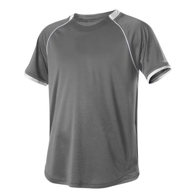 Alleson Athletic 508C1 - Two Color Crewneck Bas - M - CC/WH