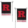Desert Cactus Rutgers R Garden Flag  19 x 12 inch Rutgers Scarlet Knights Banner, For Outdoor Display and Events (Design B) view 1