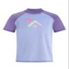 Kanu Surf Girls' Standard Karlie UPF 50+ Sun Protective Rashguard Swim Shirt, Gigi Lavender, 4T view 1