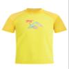 Kanu Surf Girls' Standard Karlie UPF 50+ Sun Protective Rashguard Swim Shirt, Gigi Yellow, 6 view 1