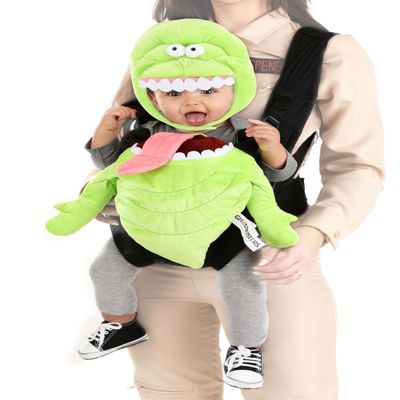 Fun Costumes Ghostbusters Slimer Baby Carrier Accessory | Infant Ghostbuster Slimer Character Cosplay Outfits