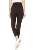 Leggings Depot Women's Maternity Leggings Over The Belly Pregnancy Casual Yoga Tights (Capri, Brown, Small) view 3