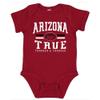 Arizona Retro Team Baby Bodysuit for Football Fans (Cardinal, 24M) view 1