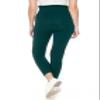 Leggings Depot Women's Maternity Leggings Over The Belly Pregnancy Casual Yoga Tights (Capri, Forest Teal, Small) view 3