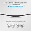 31.8 handlebar, mtb carbon handlebar, carbon handlebars mountain bike, RXL SL straight handle bars for bike mountain bike bars 1-1/4" 31.8 backsweep 9 flat handle bar downhill bicycle UD matte 720mm view 4