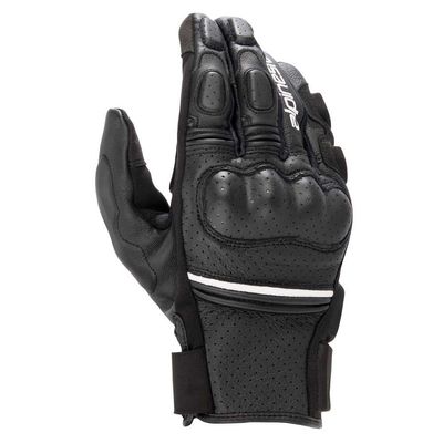 Alpinestars Phenom Leather Air Gloves, 3XL, Black/White