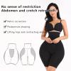 Women's High Rise Shaper Hip Lifter Shaping Panties High Rise Hip Padding Enhancer Trophy Raiser Belly Control Panties (Black, M) view 2