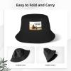 Custom Bucket Hats for Women Men Add Your Design Personalized Text/Logo/Picture Fisherman Cap Summer Packable Travel Sun Hat view 3