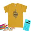 BECLYN I'm A Snake Boy's T-Shirt YouTube Trending Shirt Kids Tshirt Tee TIK Tok Short Sleeve IG Tiktok Reptile Graphic Trending (as1, Alpha, x_l, Regular, Gold) view 1