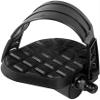 1 Pair Exercise Bike Pedals with Strap Schwarz Replacement Durable Exercycle Lightweight Platform Pedals for Bike Commute Riding Exercise view 4