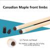 1/2 Maple Pool Cue Stick Kit, 57 Inch 18-20 Oz with 12.75 Mm Tip Quick and Easy Combination, Easy to Carry, for Games and Sports sxysdkjco 230422 view 2