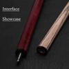 Billiard Cue with 13.5 Mm Head, 141Cm/55, Professional Billiard Cue in Ash Wood, Suitable for Adults sxysdkjco 230422(Color:A,Size:13MM) view 3