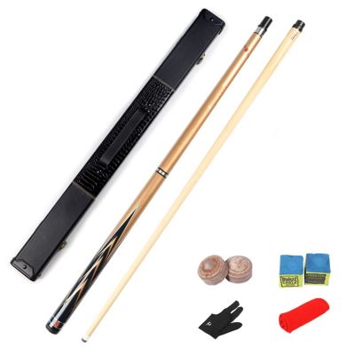 sxysdkjco 58'' Hardwood Canadian Dried Maple Billiard Cue 19-20 Oz Classic Design Meets High Performance The Good Vintage Pool Cues 230422(Color:d-Pole+Box,Size:13MM)