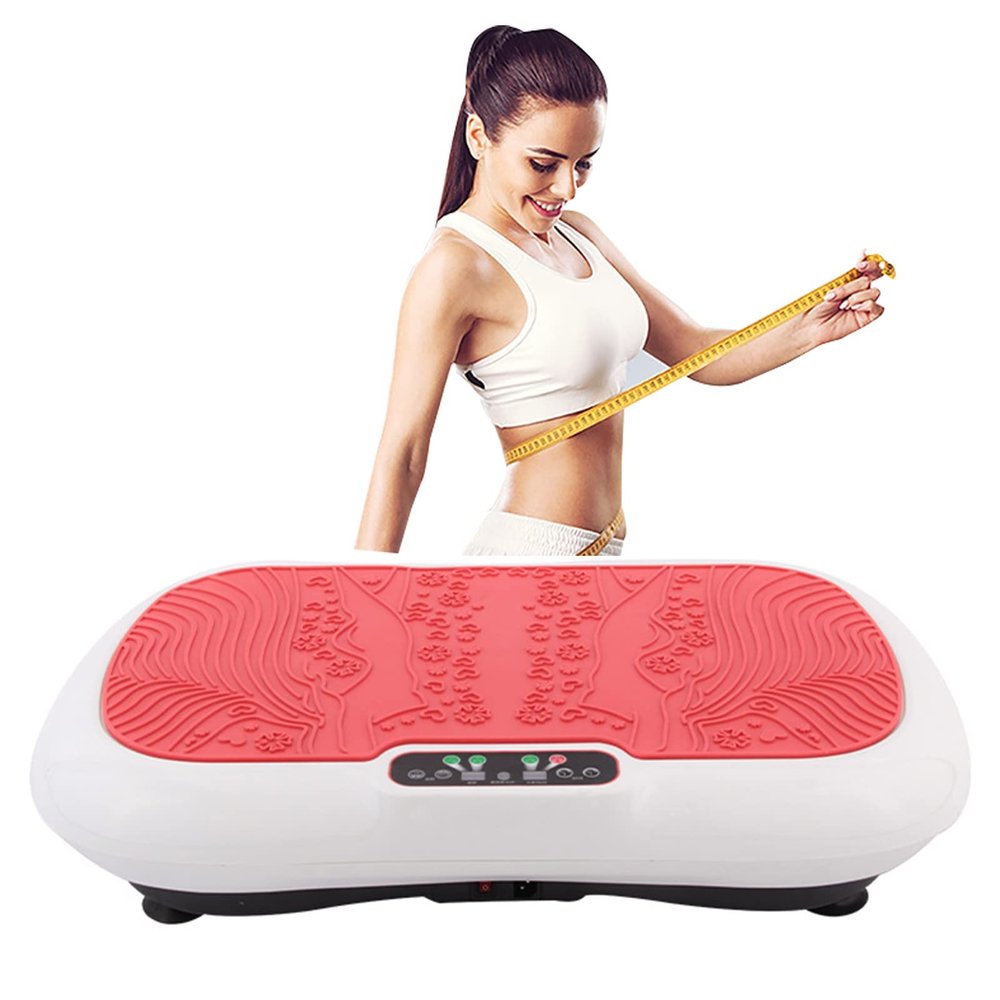 HAIZON Vibration Plate Exercise Machine,Vibration Platform with Loop Bands/Remote Control, Vibration Plates Exercise Machine for Fitness