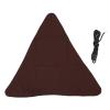 QANYEGN Tripod Stool Cloth Portable Folding Stool Cloth Handmade i-Scratch Canvas Cam Stool Cloth Fishing Cam becue(Brown) view 1