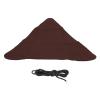 QANYEGN Tripod Stool Cloth Portable Folding Stool Cloth Handmade i-Scratch Canvas Cam Stool Cloth Fishing Cam becue(Brown) view 2
