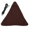 QANYEGN Tripod Stool Cloth Portable Folding Stool Cloth Handmade i-Scratch Canvas Cam Stool Cloth Fishing Cam becue(Brown) view 3