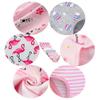 Cadidi Dinos 100% Cotton Little GirlsFlamingo Underwear Kids Breathable Comfort Briefs Children Panties(Pack of 6) Size 10 view 2
