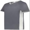 Augusta Sportswear Cutter+ V-Neck Jersey Graphite/White S view 1
