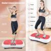 HAIZON Vibration Plate Exercise Machine Whole Body Workout Machine Vibration Fitness Platform Machine Home Training Equipment with Resistance Bands view 3