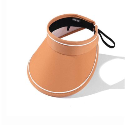 BASLIQ Women's Summer Shade Little Fragrant Fisherman hat Sun Protection hat Orange