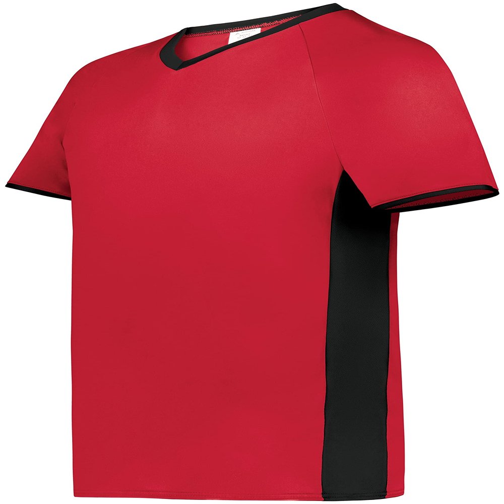 Augusta Sportswear Cutter+ V-Neck Jersey Scarlet/Black M