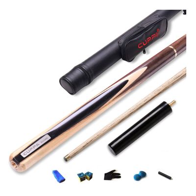 9.8Mm Pool Cue - 3/4 Split Construction, Ash Fore Limb, Techwood Back Grip, Pro Leather Tip, 11Mm Pool Cue Tip(Color:AA,Size:9.8 Barrels)