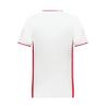Augusta Sportswear Cutter+ V-Neck Jersey White/Scarlet 2XL view 2