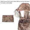 PATIKIL 63"x20" Camouflage Netting Camo Scarf, 2 Pack Camo Netting Veil Desert Mesh Scarves for Outdoor Activities, Yellow view 4