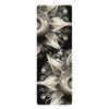 Rubber and Suede Yoga Mat Pilates Mat Exercise/Gym/Home Mat Non-Slip Cushioning Soft Silver Metal Mandala Hippie with a Little Steampunk view 3