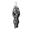 Blue Shark: 57mm Single Swivel Fiddle Becket Aluminum Sailing Block Choose Quantity (2-Pack) 2317 view 1