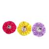 Healeved 3pcs Adjustable Satin Sleeping Hats for Boy Girl Double Layer Hair Caps Yellow Rose Red Breathable and Lightweight for Hair During Sleep and Bath view 1