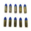 380 ACP AUTO Snap caps - Dummy Training Rounds - Set of 10 (Blue & Brass) view 1