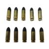 380 ACP AUTO Snap caps - Dummy Training Rounds - Set of 10 (Black & Brass) view 1