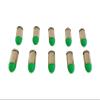 380 ACP AUTO Snap caps - Dummy Training Rounds - Set of 10 (Green & Nickel) view 3