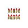 9mm Luger Snap caps - Dummy Training Rounds - Set of 10 (Red & Brass) view 1
