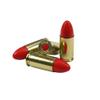 9mm Luger Snap caps - Dummy Training Rounds - Set of 10 (Red & Brass) view 2